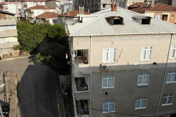Pendik’te bir bina tahliye edildi