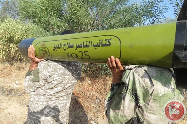 Filistin direnişinin yeni füzesi görücüye çıktı