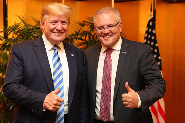 Trump'ın başı bu kez, Morrison'a baskı yaptığı için dertte!