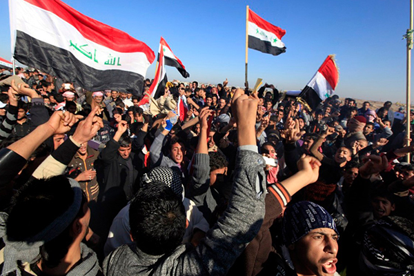 Bağdat’taki gösterilerde kan aktı: 3 ölü, 60 yaralı