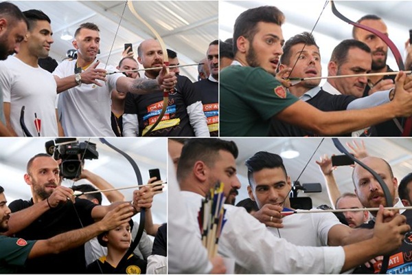 Süper Lig'in yıldızları ok attı