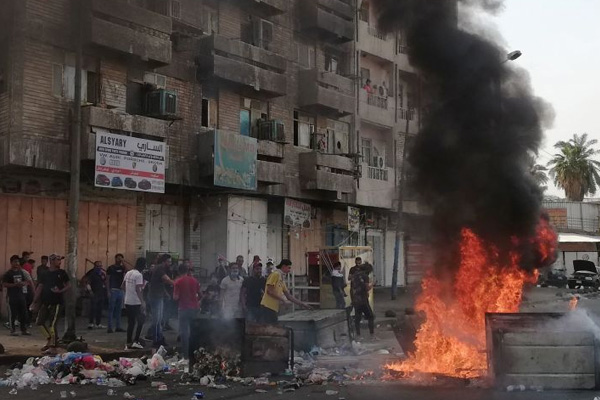 Irak'ta sokağa çıkma yasağı kaldırıldı