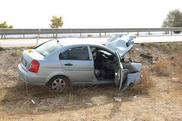 Konya’da trafik kazası: 1 ölü, 3 yaralı