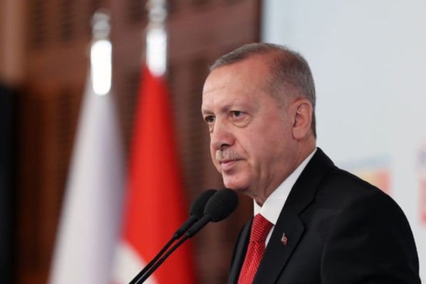 Erdoğan'dan başsağlığı mesajı
