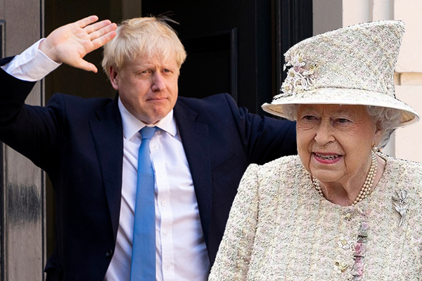 Johnson, Kraliçe'ye meydan okumaya hazır!