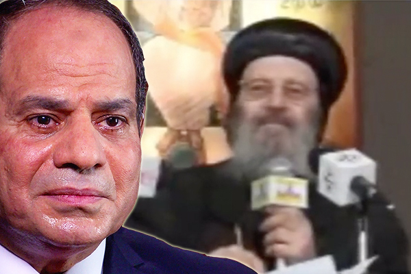 Mısırlı rahip sapıttı: Sisi gökten-cennetten gönderildi!