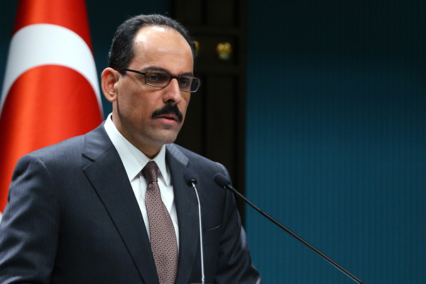 Kalın'dan yaptırım tehditlerine sert yanıt