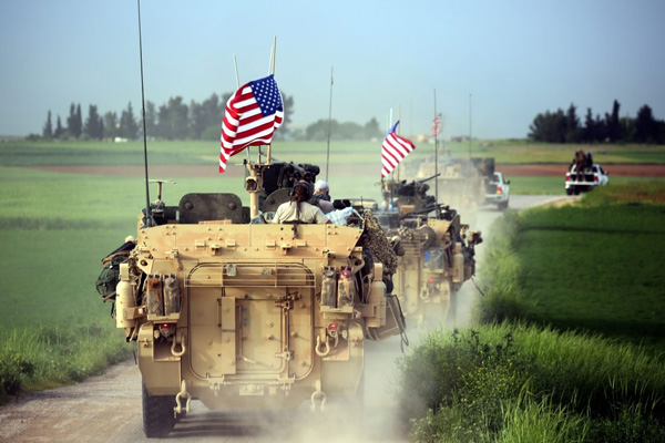 ABD birlikleri harekat sonrası ilk kez devriyede