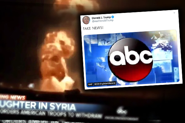 Trump'tan ABC için 'yalan haber' tweeti