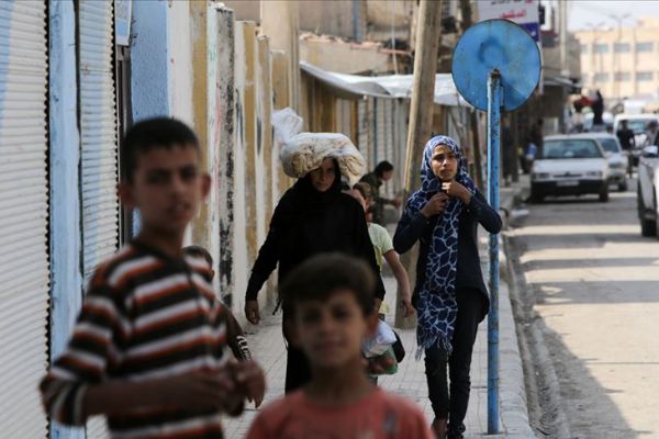 Tel Abyad'da terörün izleri hızla siliniyor