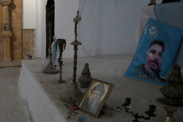 YPG Ermeni kilisesini karargah olarak kullanmış