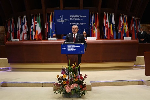 TBMM Başkanı'ndan Avrupa'ya: Oyunu biz kurarız diğer devletler sadece oynar dünyası bitti