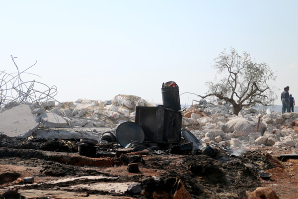 AA görüntüledi: Bağdadi'nin öldürüldüğü iddia edilen yer