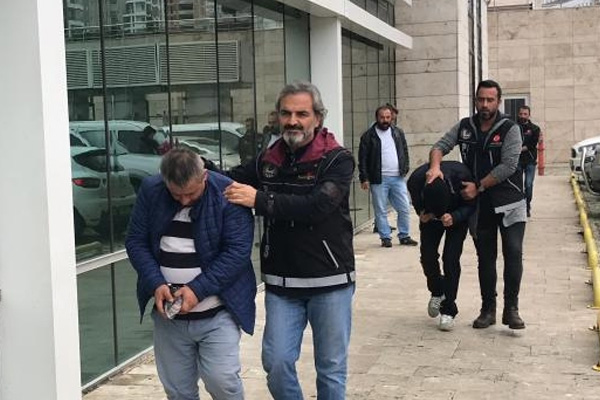 Samsun'da uyuşturucu operasyonu: 5 gözaltı