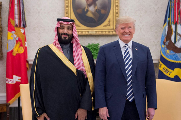 Prens Selman'dan Trump'a Bağdadi tebriği