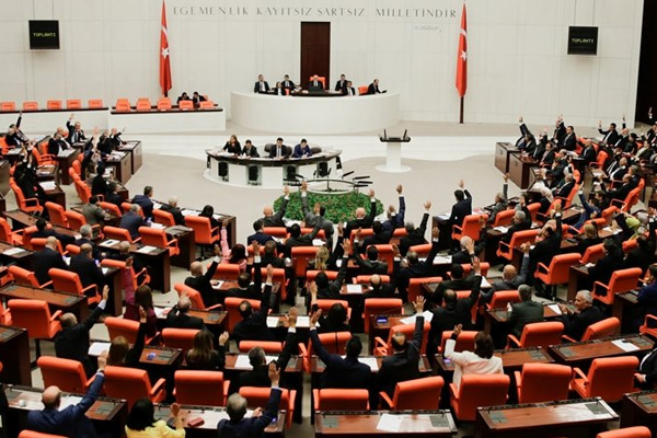 Mecliste HDP hariç tüm partilerden ABD'ye kınama