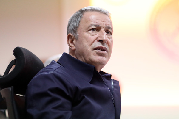 Bakan Akar Suriye sınırından uyardı: Tel Abyad'da her an her şey olabilir