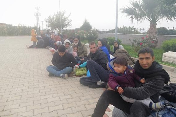 Çanakkale’de 165 göçmen yakalandı