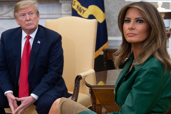 Trump’tan sitem: Ben vurulsam eşim Melania ağlamaz!