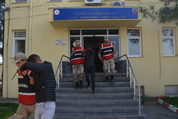 Diyarbakır'da hırsızlık zanlısı 3 kişi yakalandı