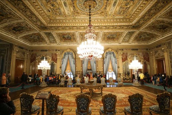 Dolmabahçe Sarayı on binlerin ziyaretine hazırlanıyor