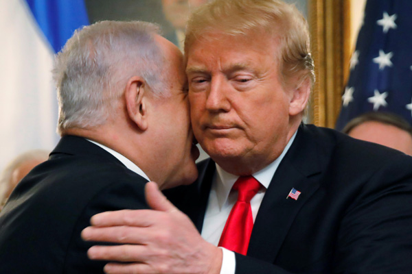 Trump'tan Netanyahu'ya ''yardım'' resti