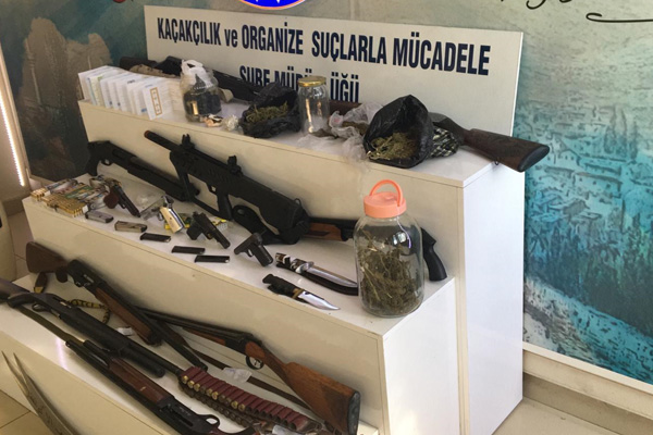 Hatay'da suç örgütüne operasyon: 19 gözaltı