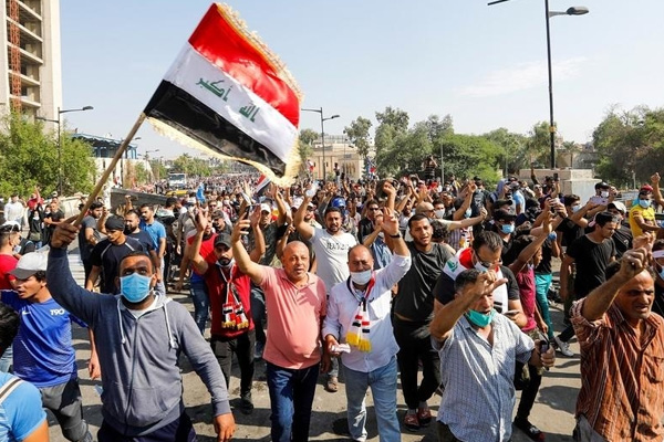 Af Örgütü: Irak'taki gösterilerde İran yapımı ölümcül gaz bombası tespit edildi