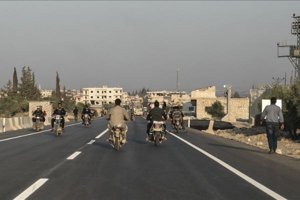 Zeytin Dalı Sınır Kapısı-Cinderes yolu tamamlandı