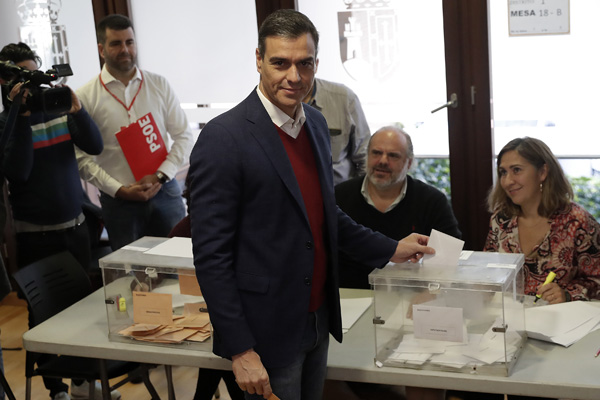 İspanya sandık başında