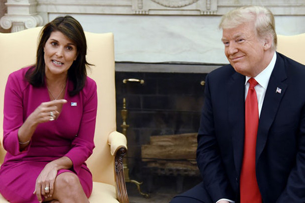 ABD’nin eski BM büyükelçisi Haley’den itiraf:  Benden, Trump’ı dizginlemem istendi!