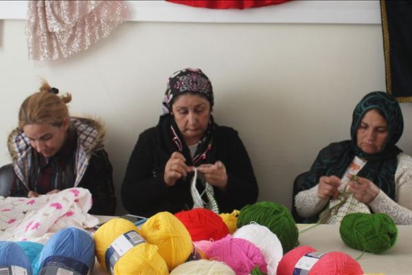 Suruçlu kadınların hayatı devletin desteğiyle değişiyor