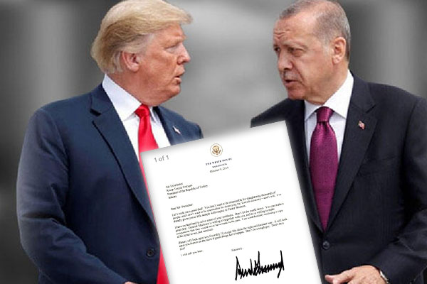 Trump'tan, Erdoğan'a bir skandal mektup daha!