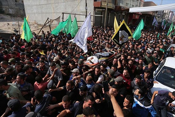 İsrail'in öldürdüğü Ebu'l Ata'nın cenazesi toprağa verildi