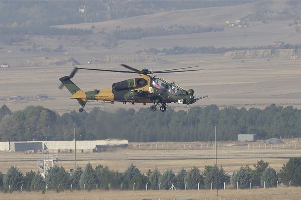 Güçlenen Atak helikopterinden ilk uçuş