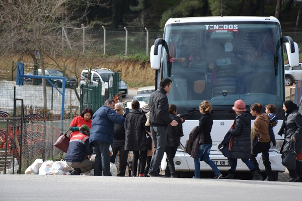 Çanakkale'de 108 sığınmacı yakalandı
