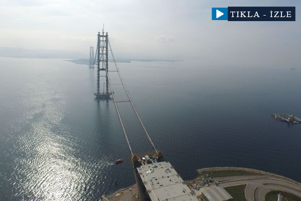 Körfez Geçiş Köprüsü'nde son durum