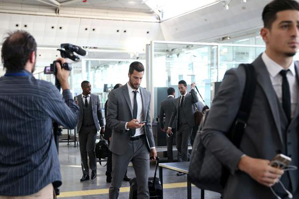 Galatasaray tur için İtalya'da