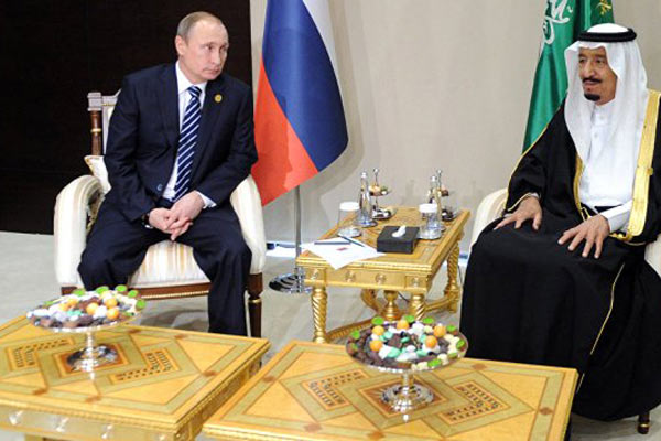 Kral Selman'dan Putin'e: Hazırız