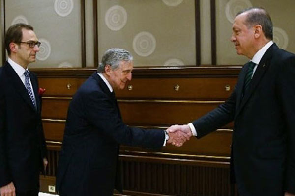 Koç ailesinden Erdoğan'a ziyaret