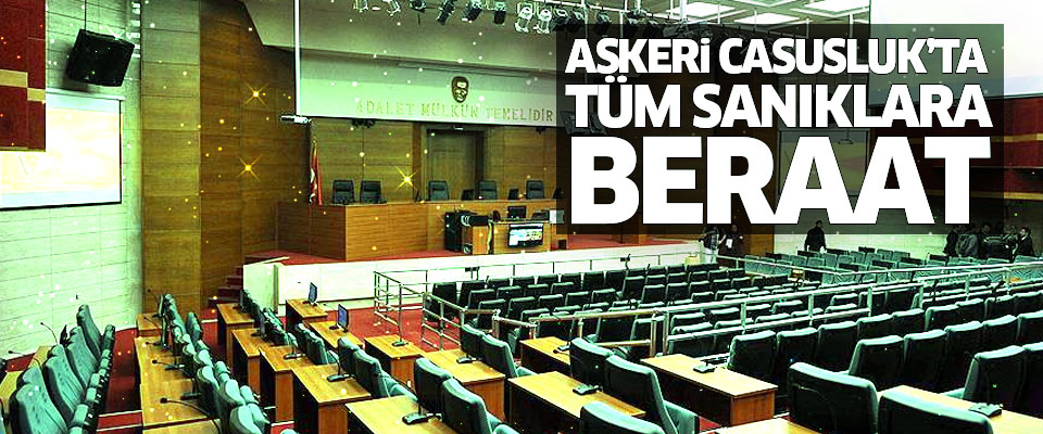 'Askeri casusluk' davasında beraat kararı