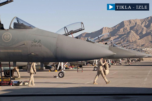 Suudi jetleri İncirlik'e böyle indi