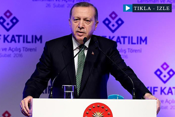 Erdoğan: Faiz sistemi adil değil