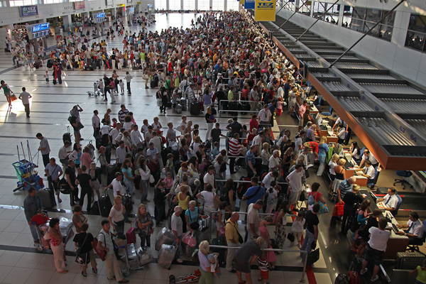 Turist sayısında düşüş