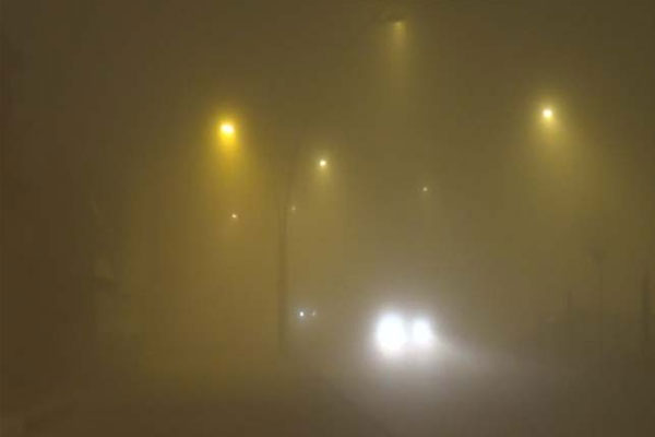 Sis ulaşımı olumsuz etkiledi