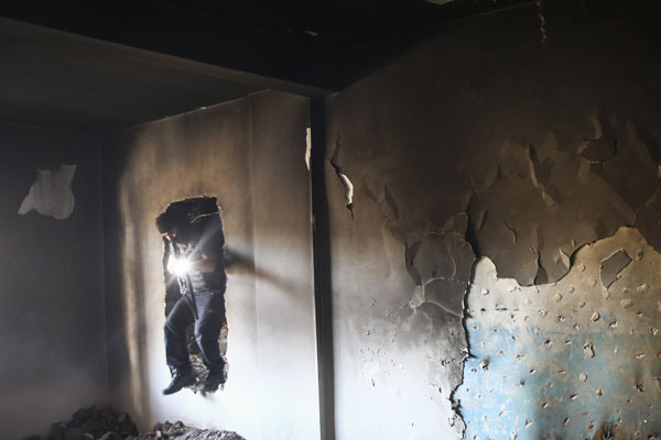 PKK kilit taşından tünel yaptı