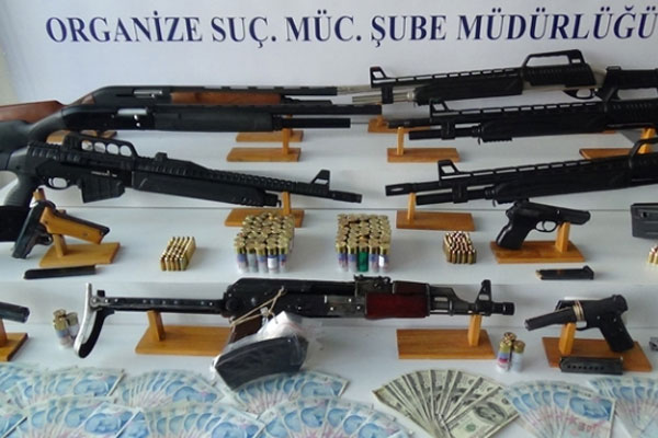 İstanbul’da silah kaçakçılığı operasyonu