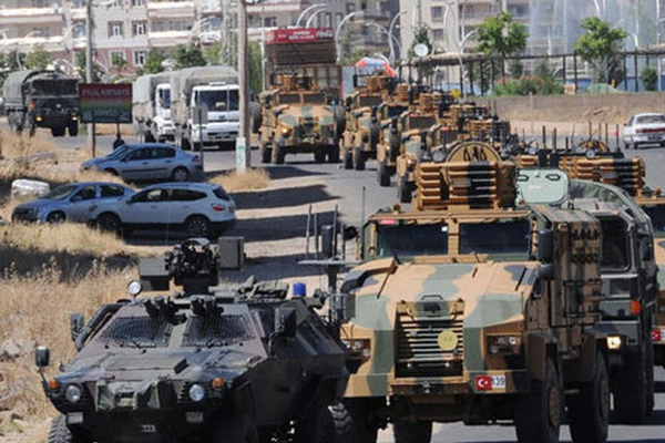 Van'a askeri sevkiyat