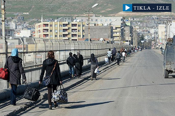 Cizreliler evlerine dönmeye başladı