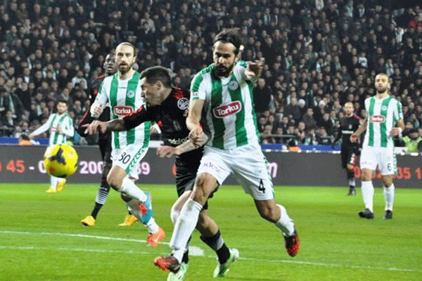 Konya kupada Beşiktaş'ı geçti